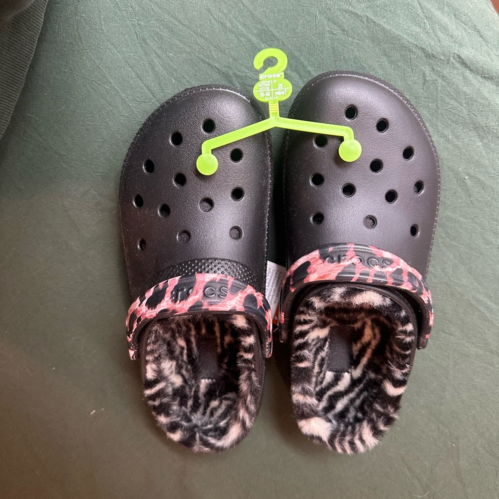 CROCS Black Women's Slippers